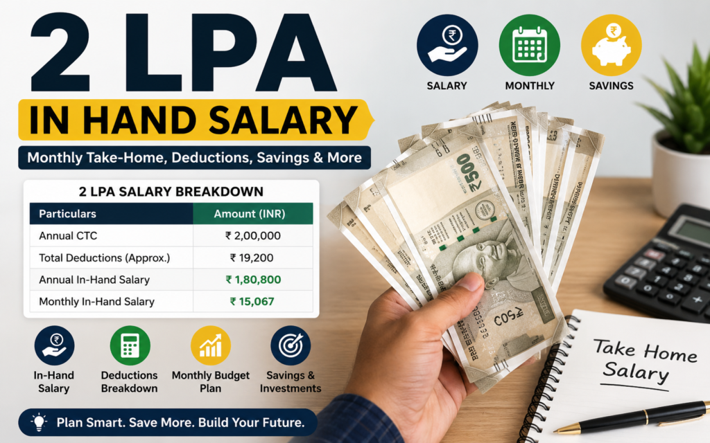 2 lpa in hand salary