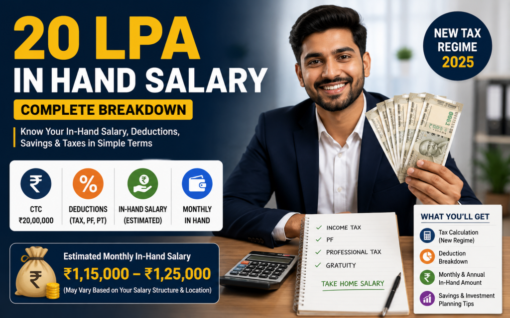 20 Lpa in Hand Salary