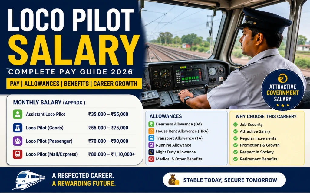 Loco Pilot Salary