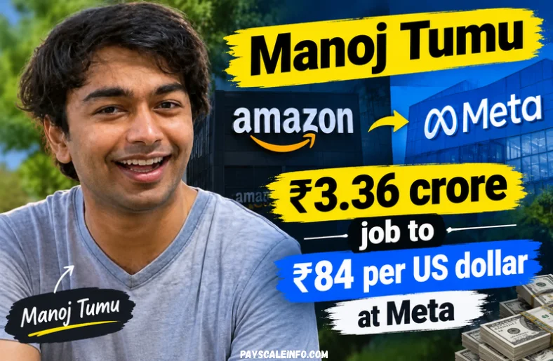 Manoj Tumu Amazon Salary 2026: Facts Behind the ₹3.36 Crore Claim Manoj Tumu Amazon Salary