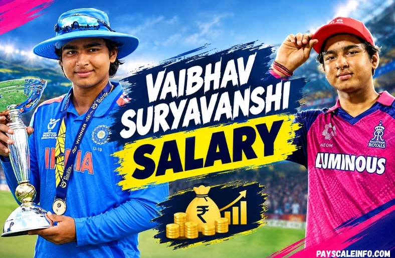 Vaibhav Suryavanshi Salary 2026: IPL, BCCI & Monthly Income Breakdown Vaibhav Suryavanshi salary