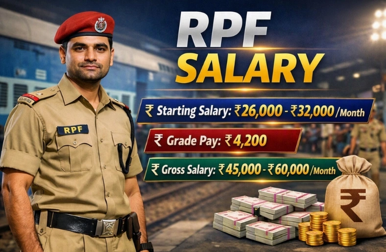 RPF Salary 2026: Constable Monthly Pay, Allowances & Career Growth RPF Salary