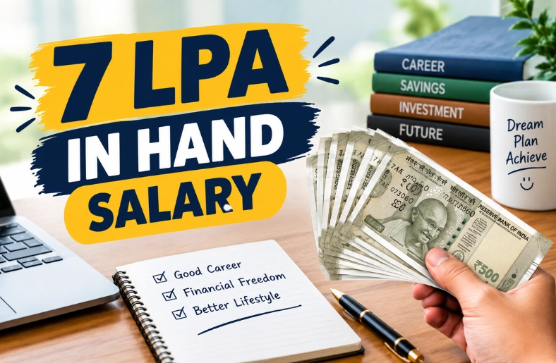 7 LPA In Hand Salary 2026: Monthly, Annual & Full CTC Breakdown 7 LPA in hand salary