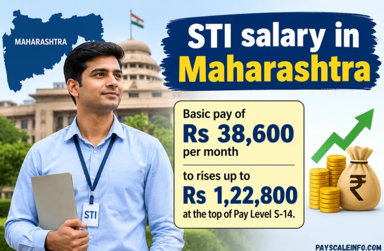 STI Salary In Maharashtra 2026: Pay Scale, In-Hand and Allowances STI salary in Maharashtra